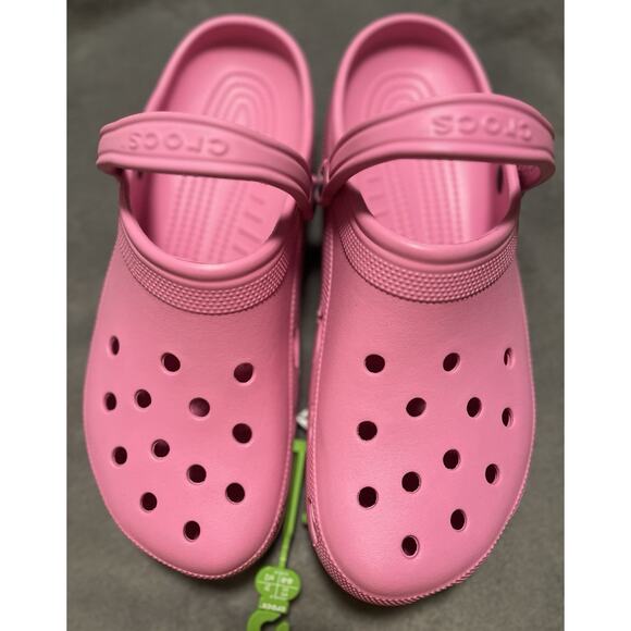 Crocs Classic Clog Authentic Shoe Style 10001 Taffy Pink Men's Size 14 - Picture 4 of 7